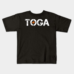 Toga Saratoga Springs Upstate New York Kids T-Shirt